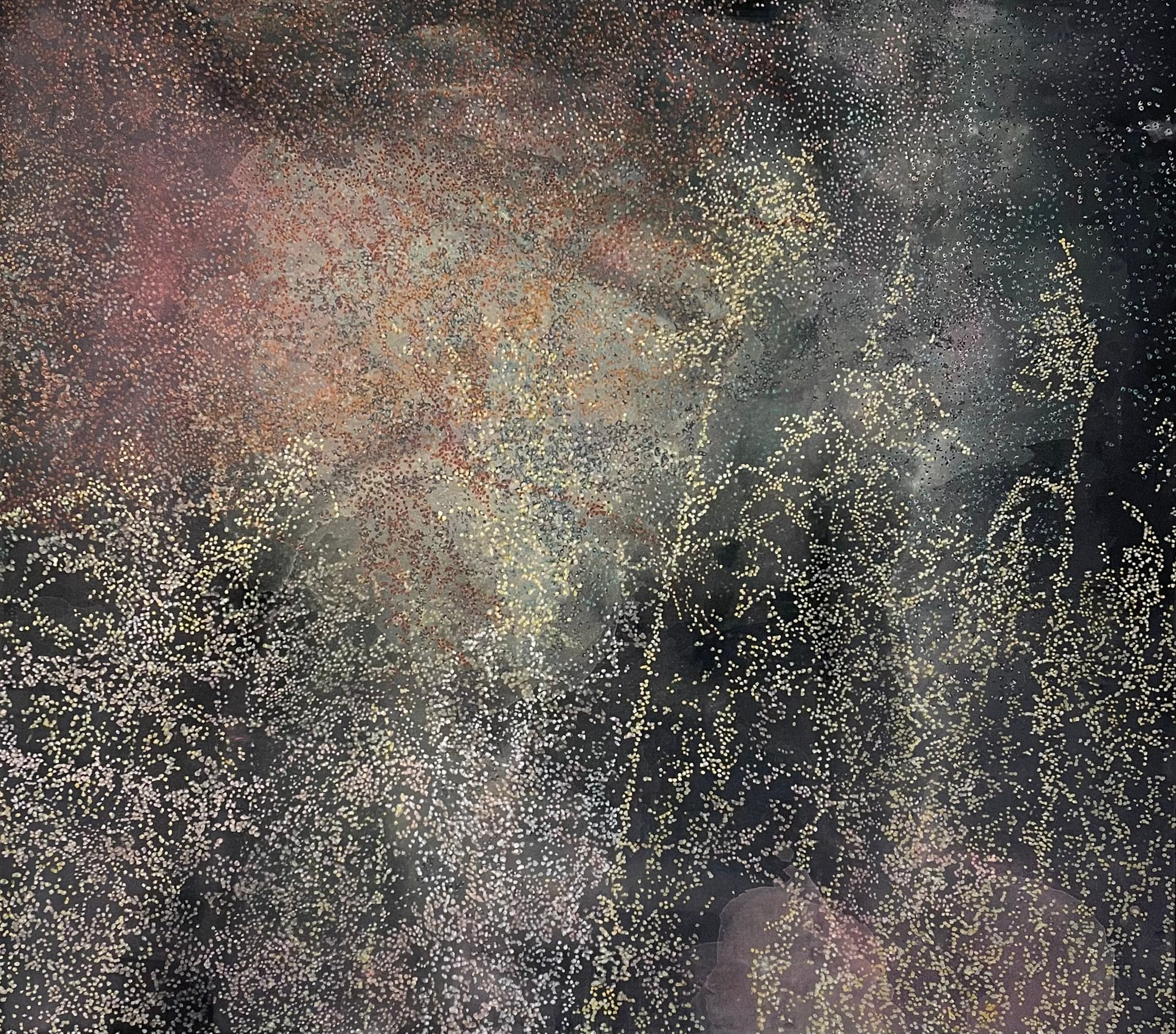 Uden titel
60 x 80 cm.
Akryl på armydug