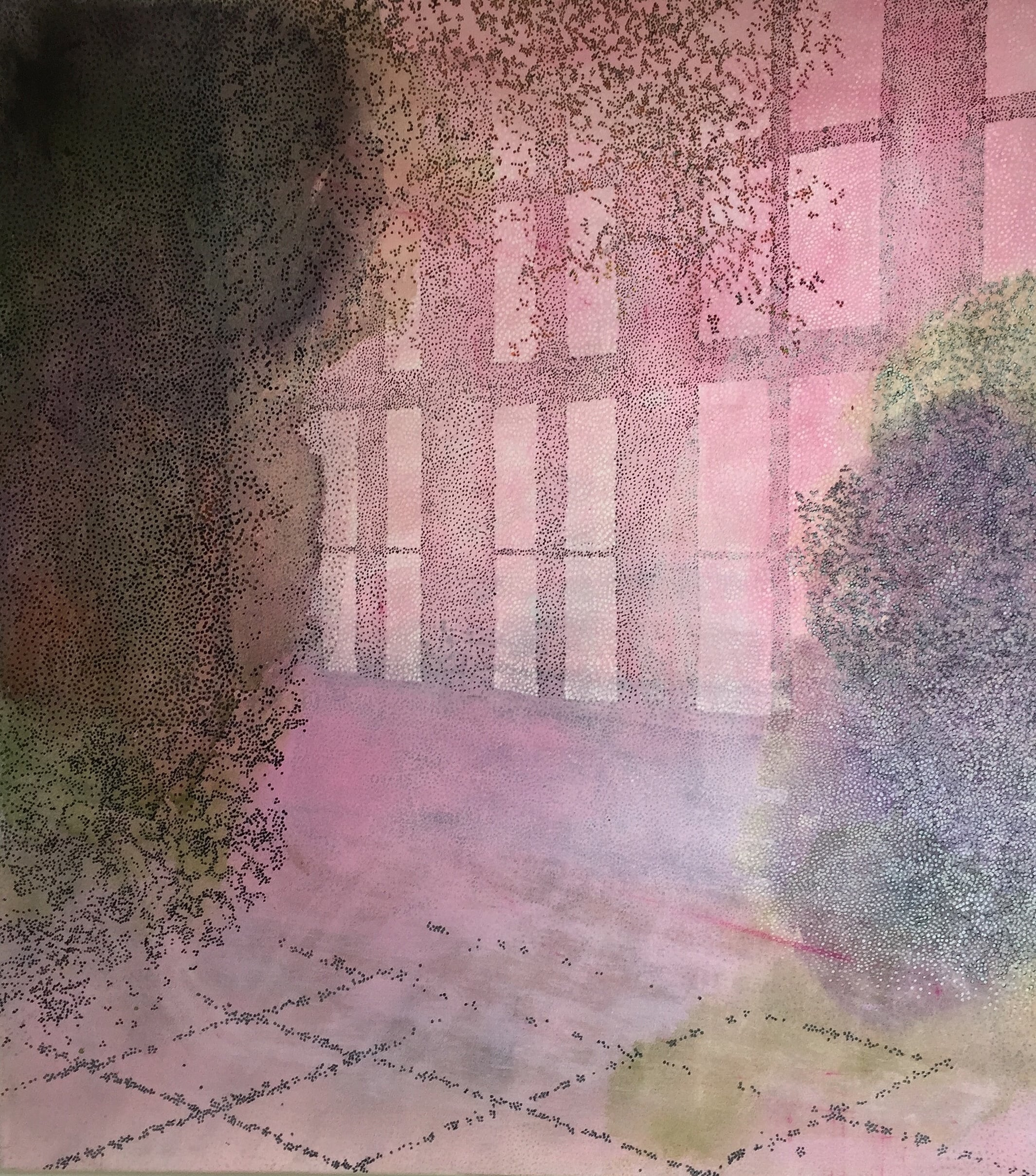 Uden titel
110 x 100 cm.
Akryl på lærred