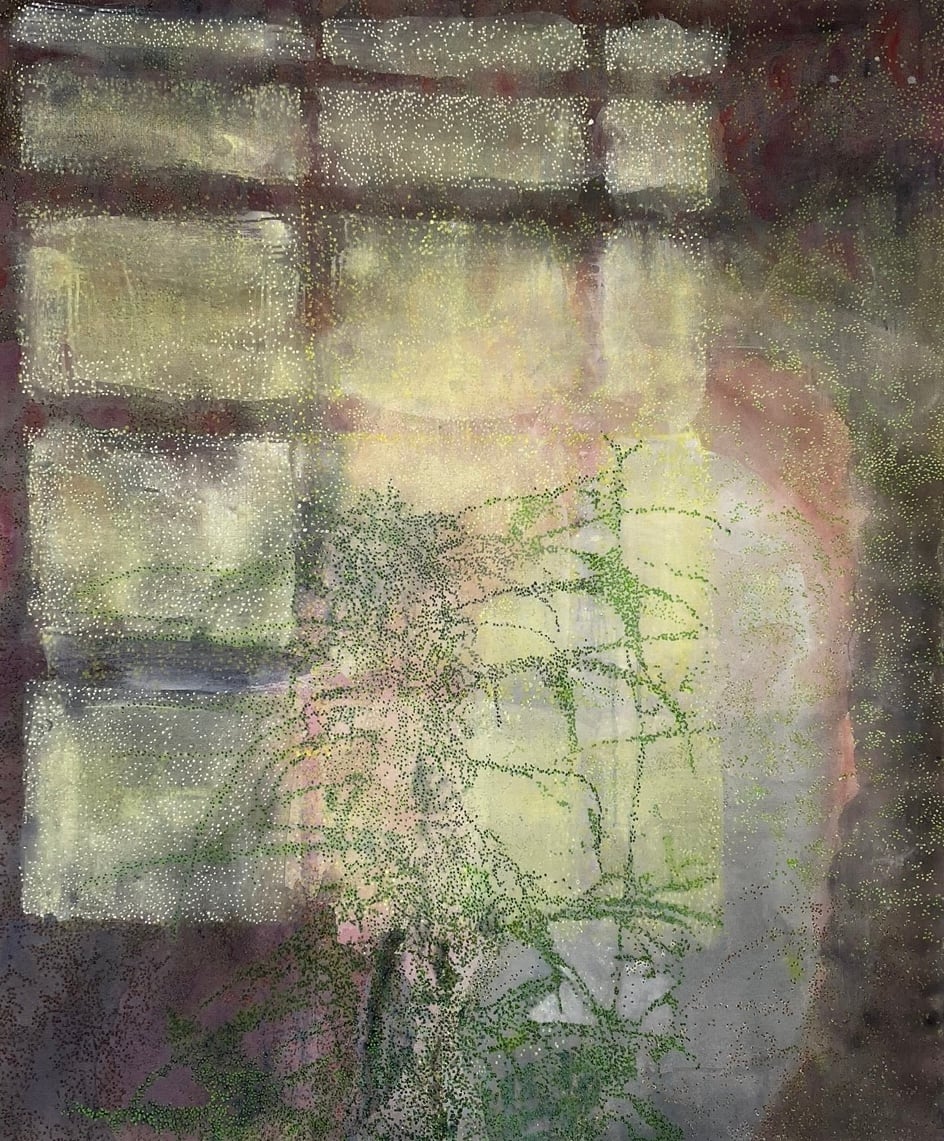 Uden titel
120 x 100 cm.
Akryl på lærred