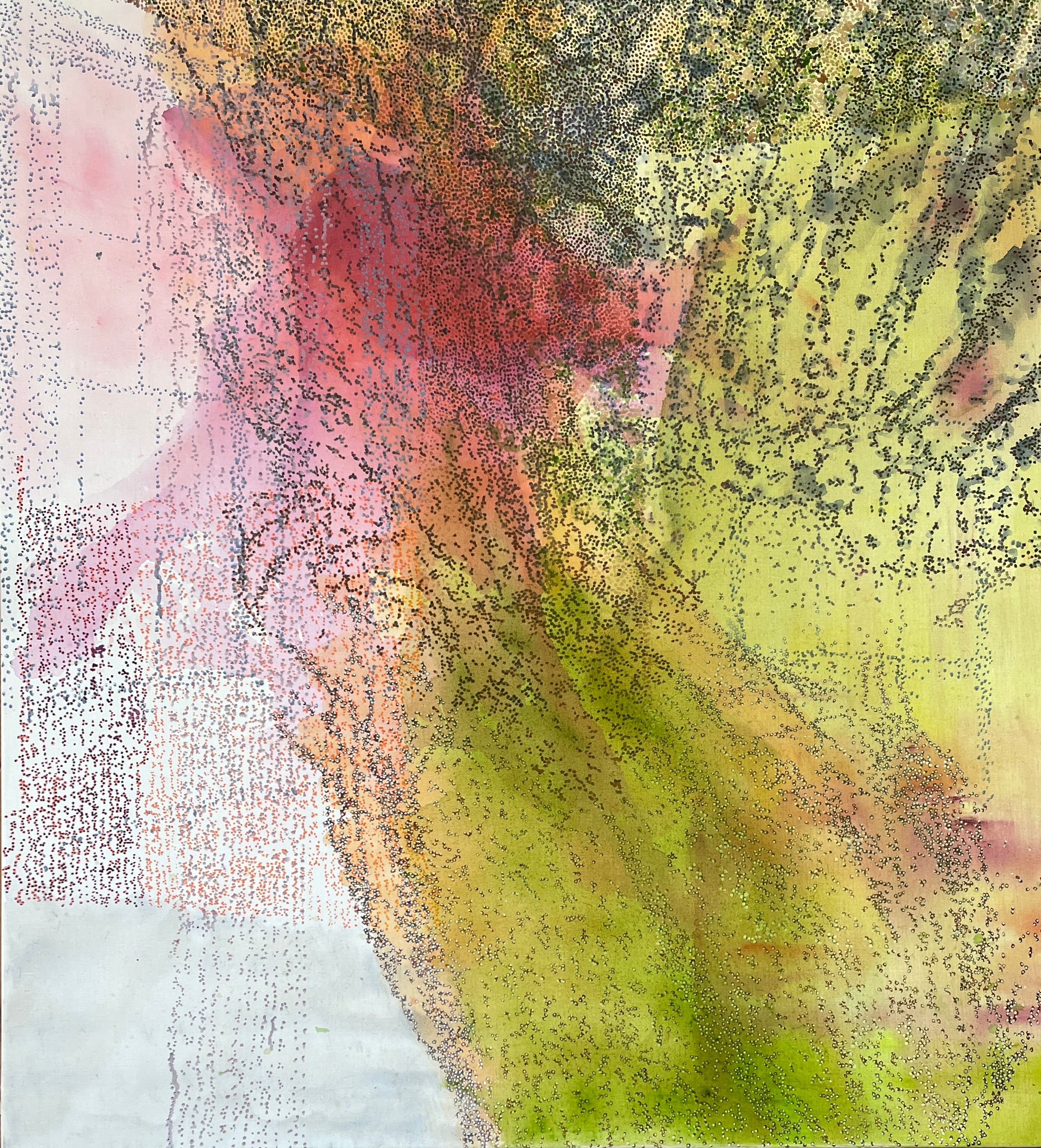 Uden titel
120 x 100 cm.
Akryl på lærred