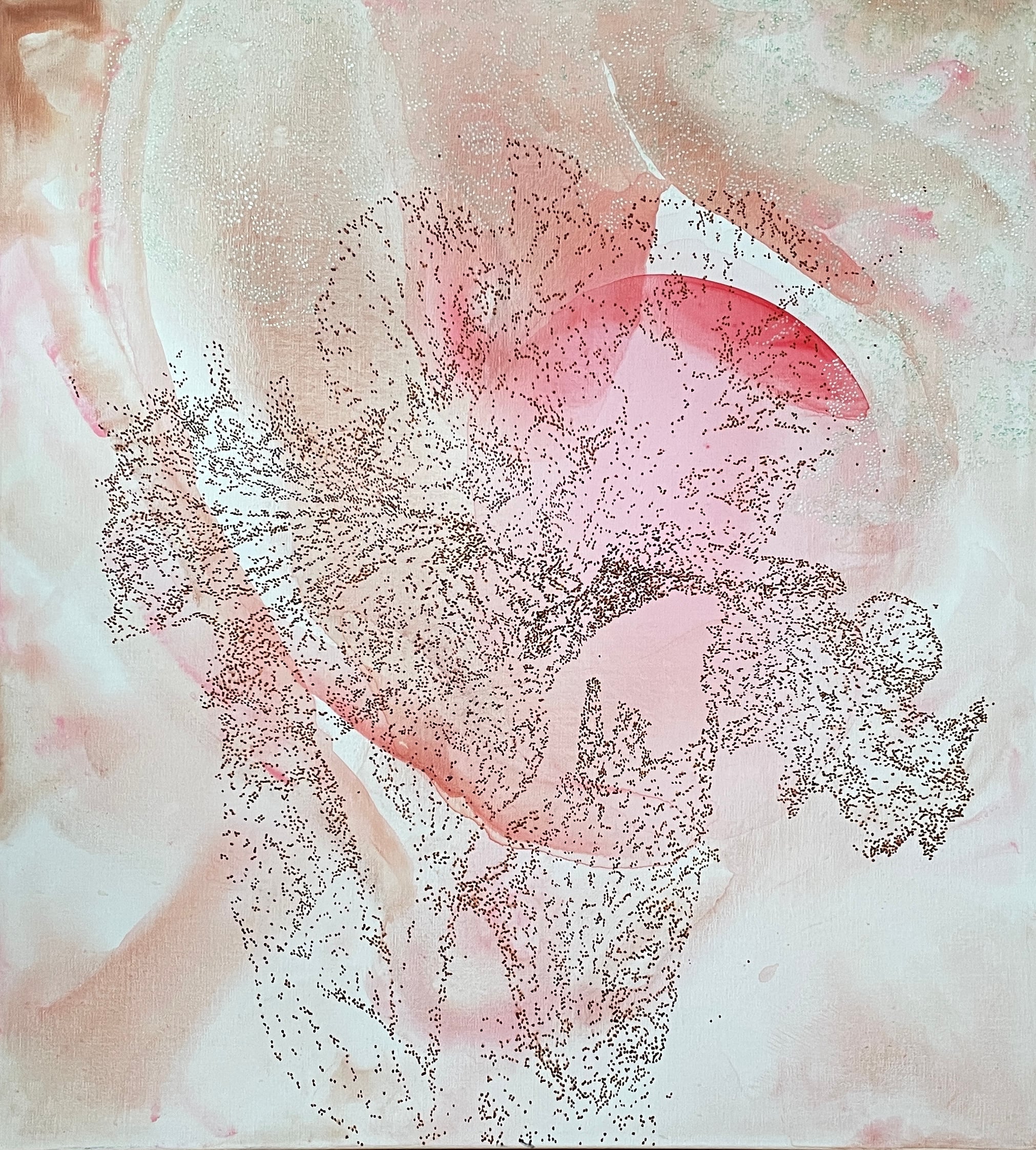 Som en fornyelse
Akryl på lærred
100 x 90 cm.
