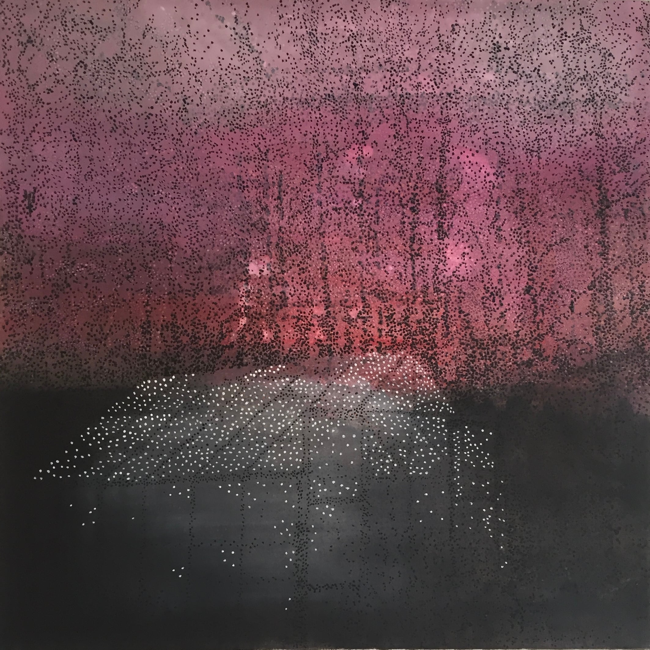 Lyset og varme
60 x 60 cm.
Akryl på lærred