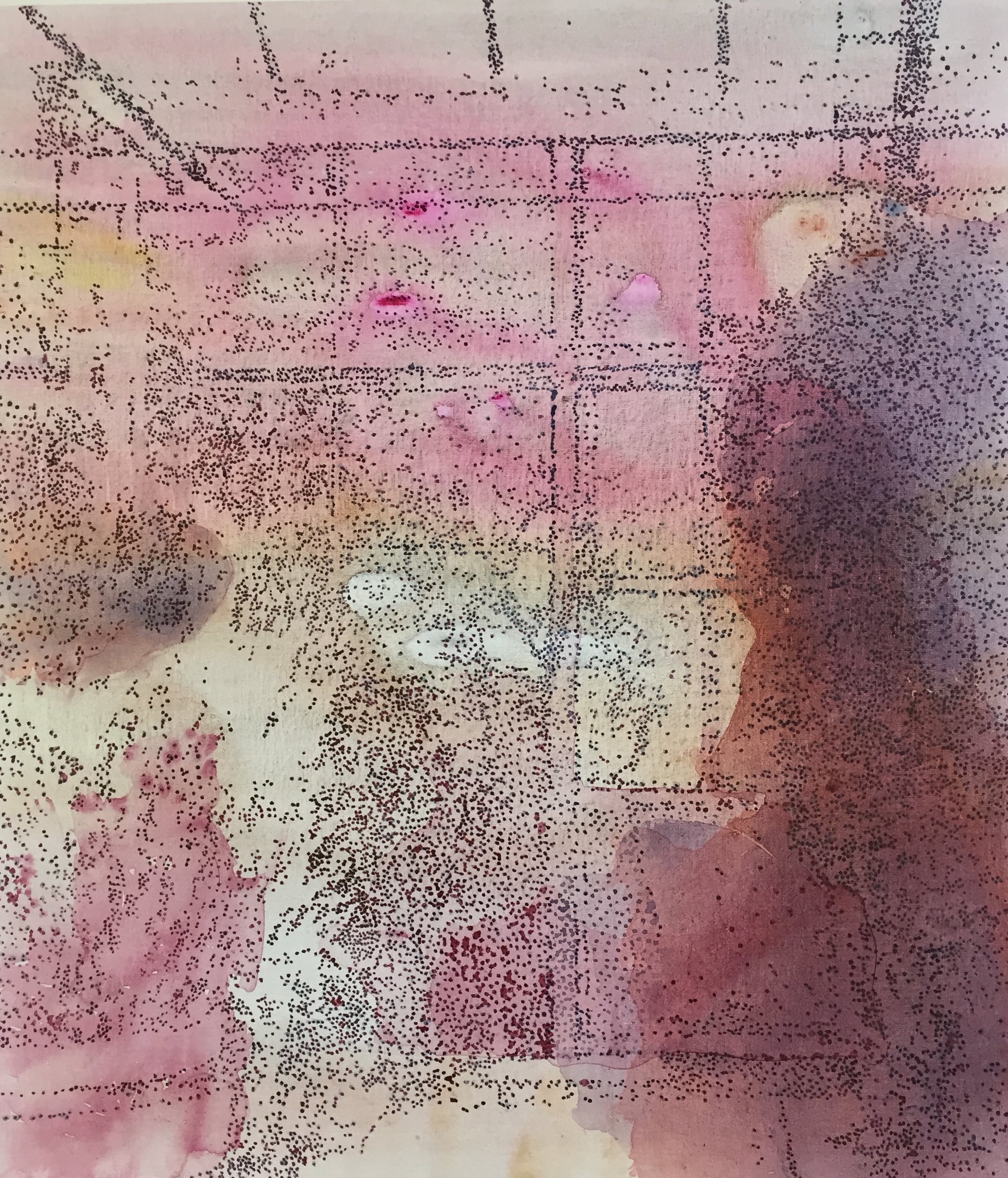 På vej til klarhed
80 x 70 cm.
Akryl på lærred