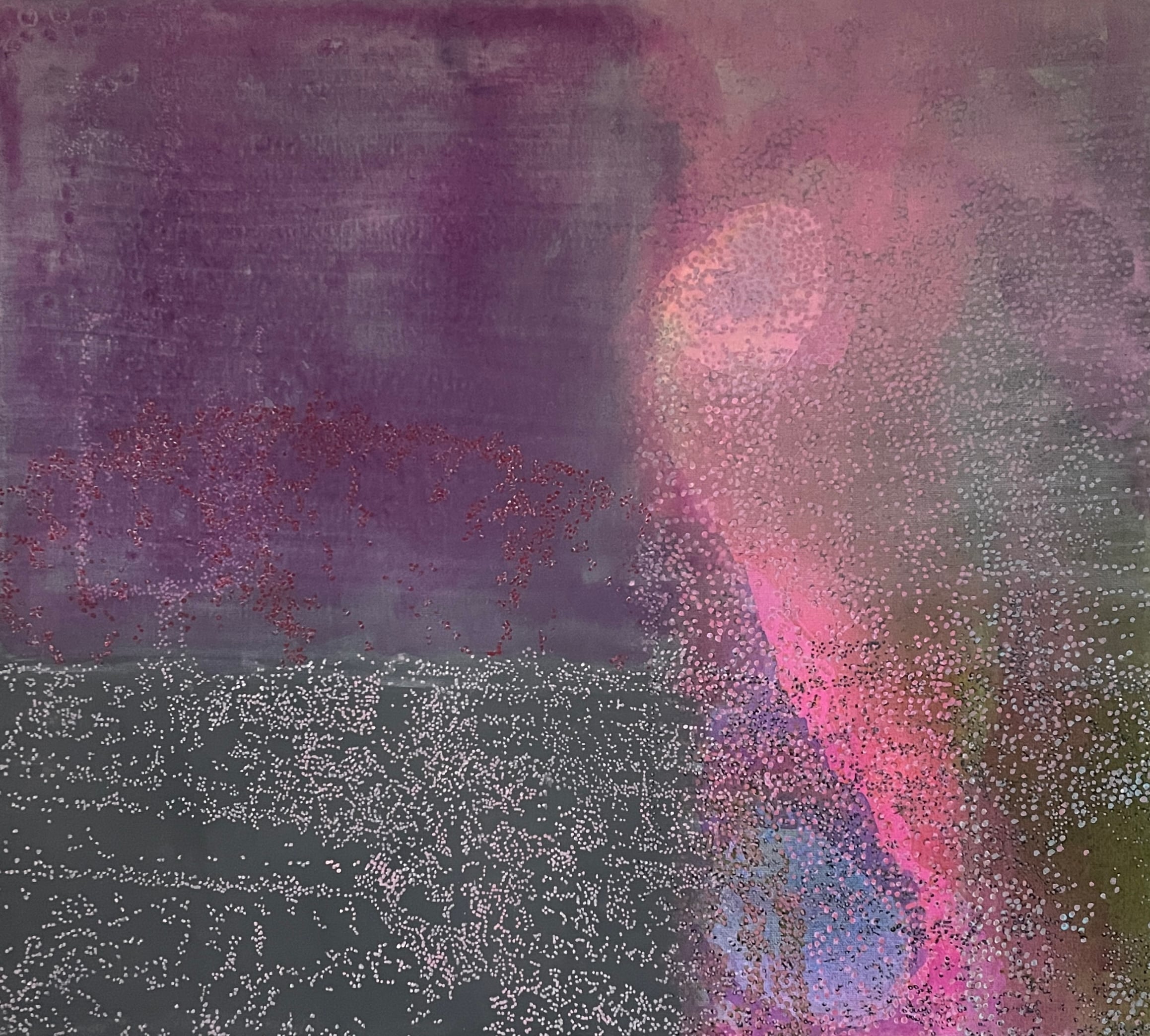 Erindringen der ikke vil slippe
Akryl på lærred
50 x 55 cm.