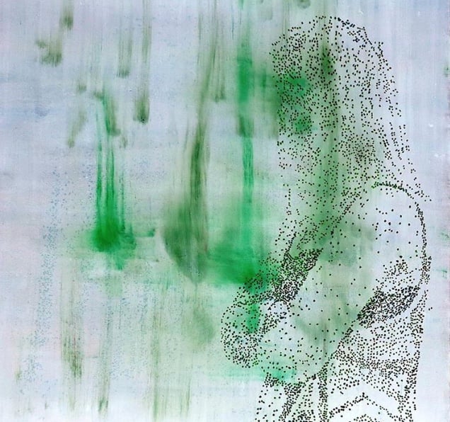 Uden titel
Akryl på armydug
60 x 60 cm.