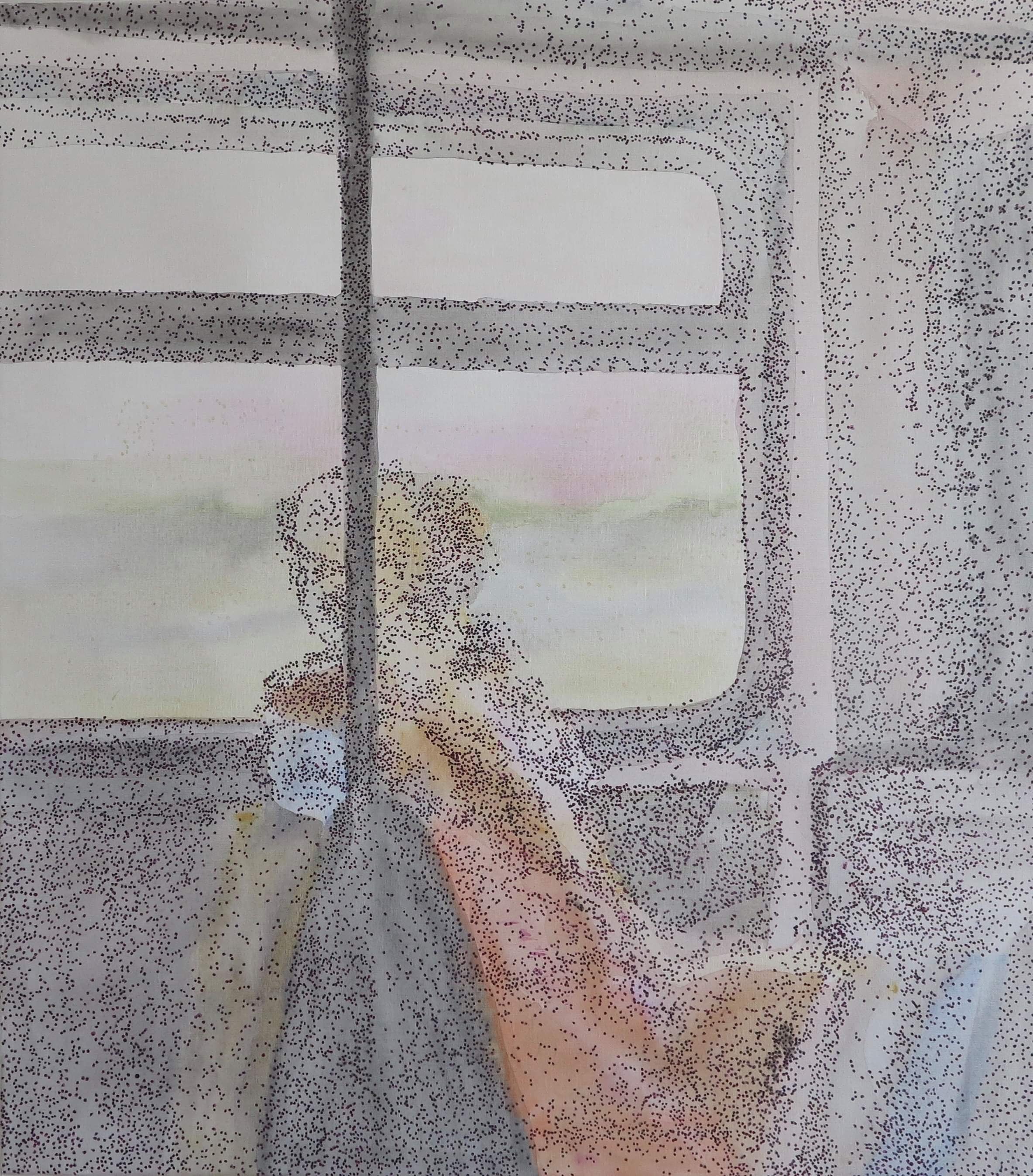 Rosa rejse
90 x 80 cm.
Akryl på lærred