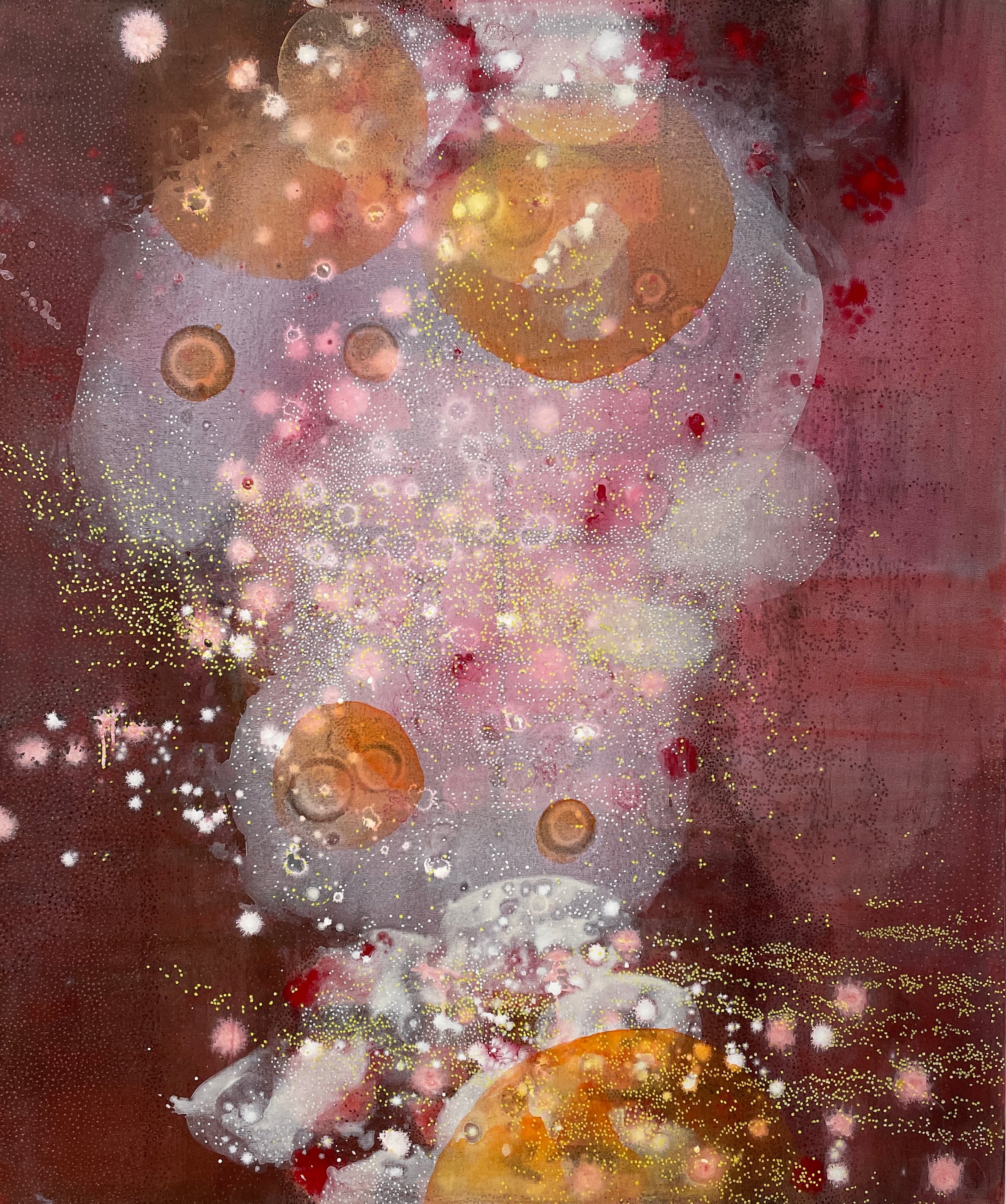 Fravær i sin enkelthed
120 x 100 cm.
Akryl på lærred