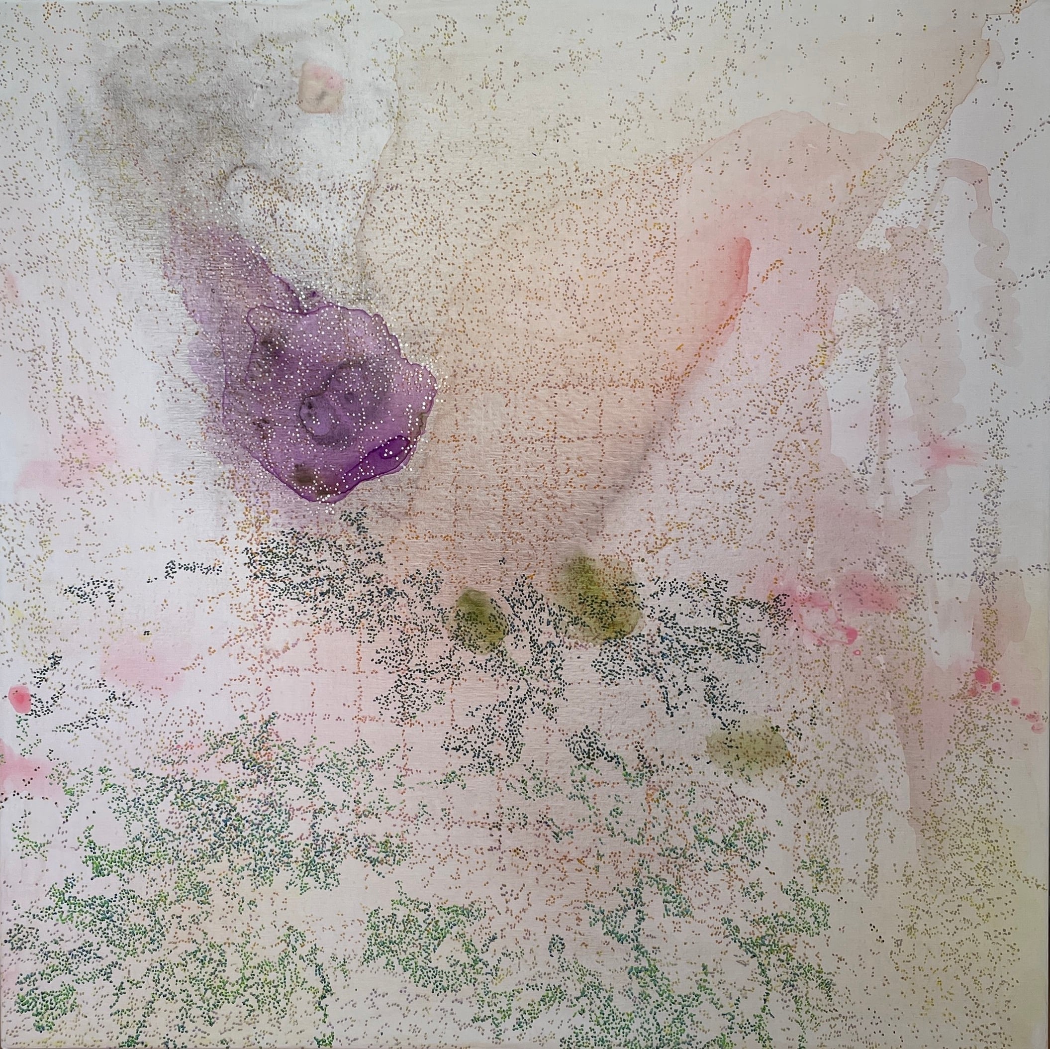 Det er ikke nødvendigvis nu
100 x 100 cm
Akryl på lærred